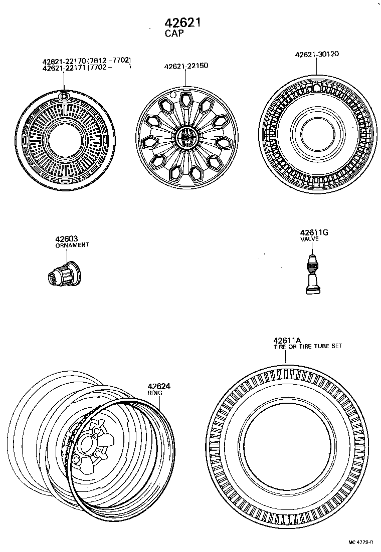  CRESSIDA |  DISC WHEEL WHEEL CAP