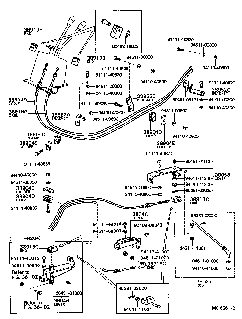  DYNA |  POWER TAKE OFF LEVER LINK