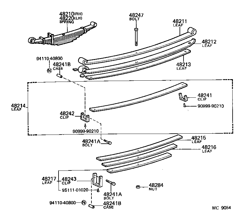  LAND CRUISER 40 |  REAR SPRING SHOCK ABSORBER