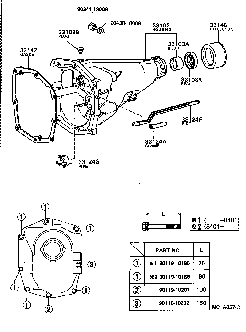  CROWN |  EXTENSION HOUSING MTM