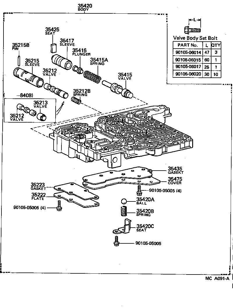  CROWN |  VALVE BODY OIL STRAINER ATM