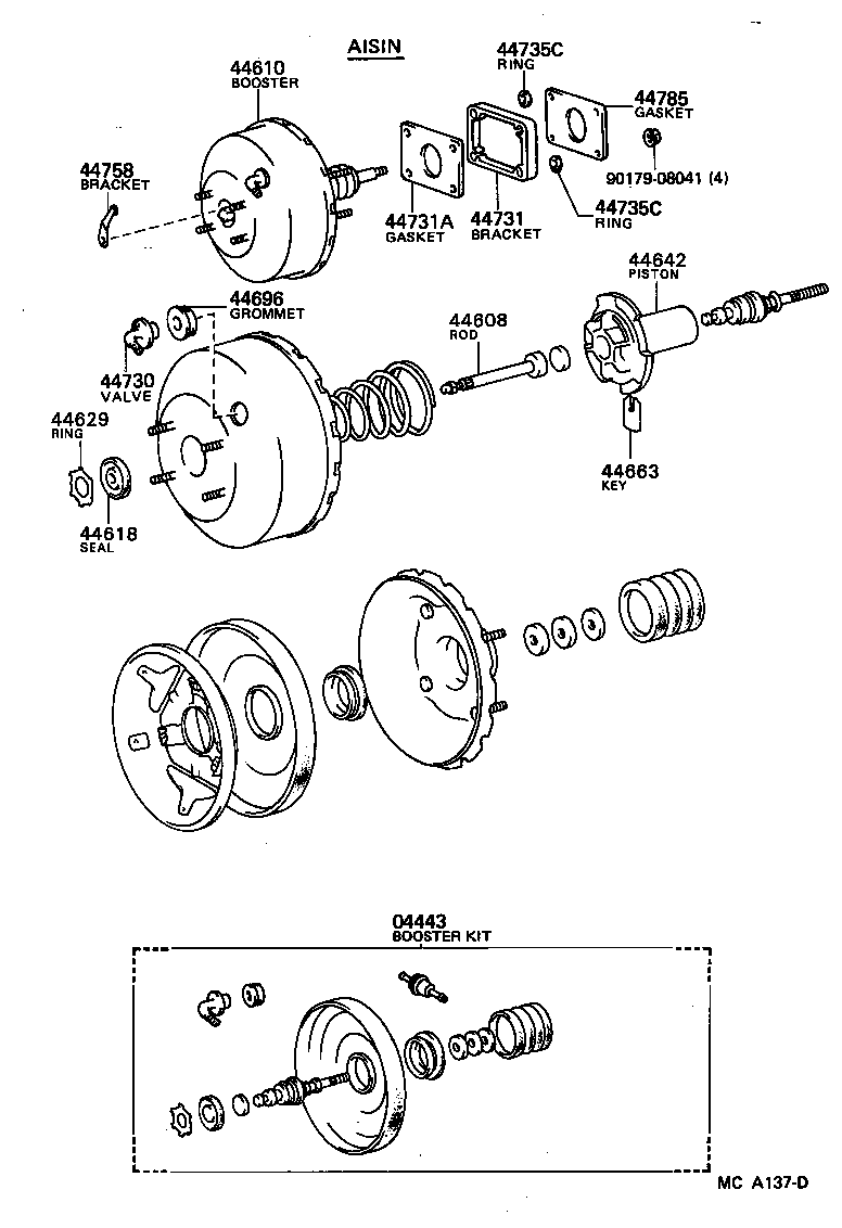  CROWN |  BRAKE BOOSTER VACUUM TUBE