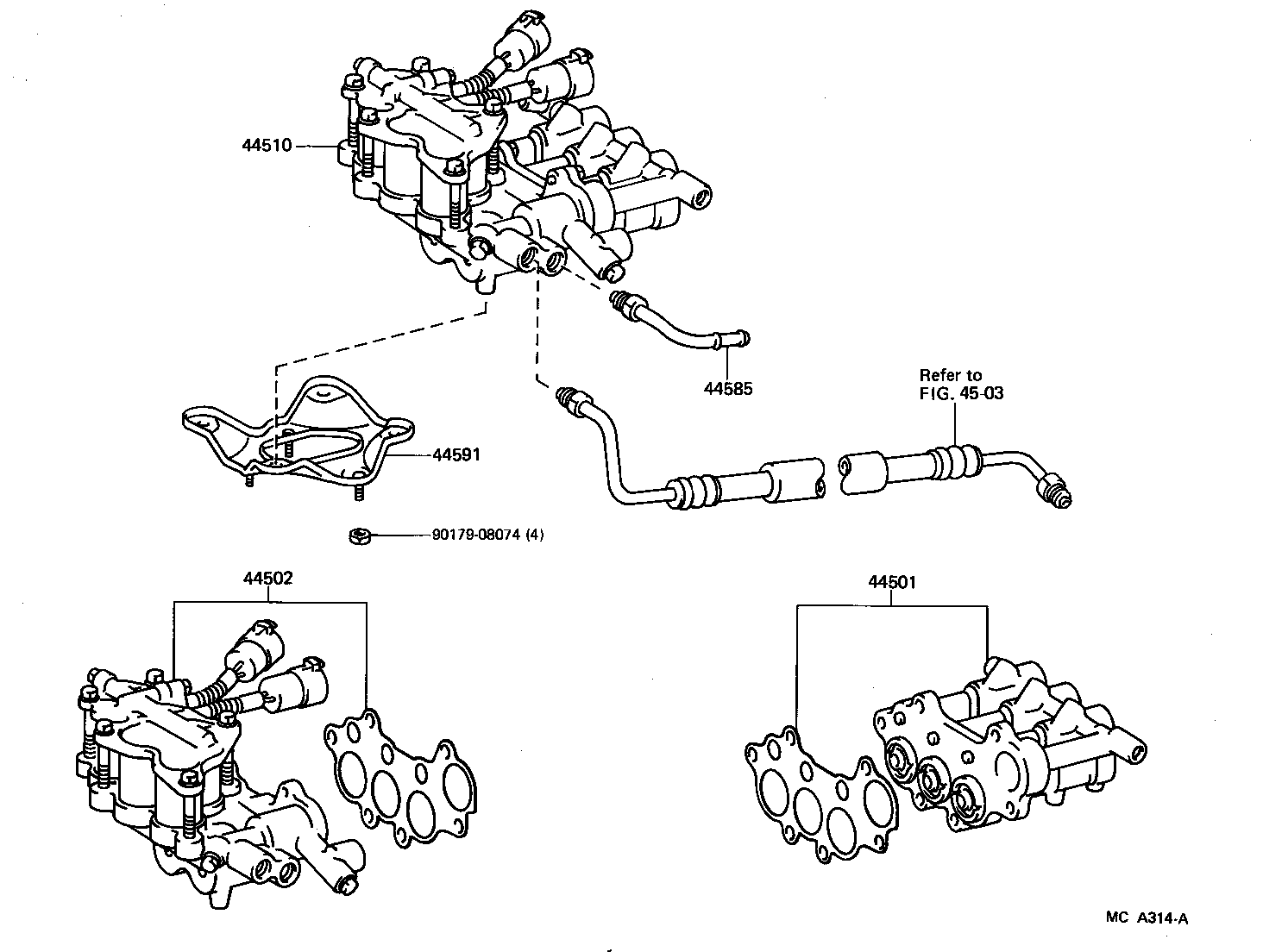  CROWN |  BRAKE TUBE CLAMP