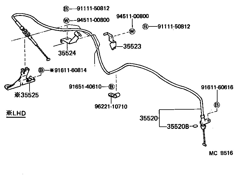  CROWN |  THROTTLE LINK VALVE LEVER ATM