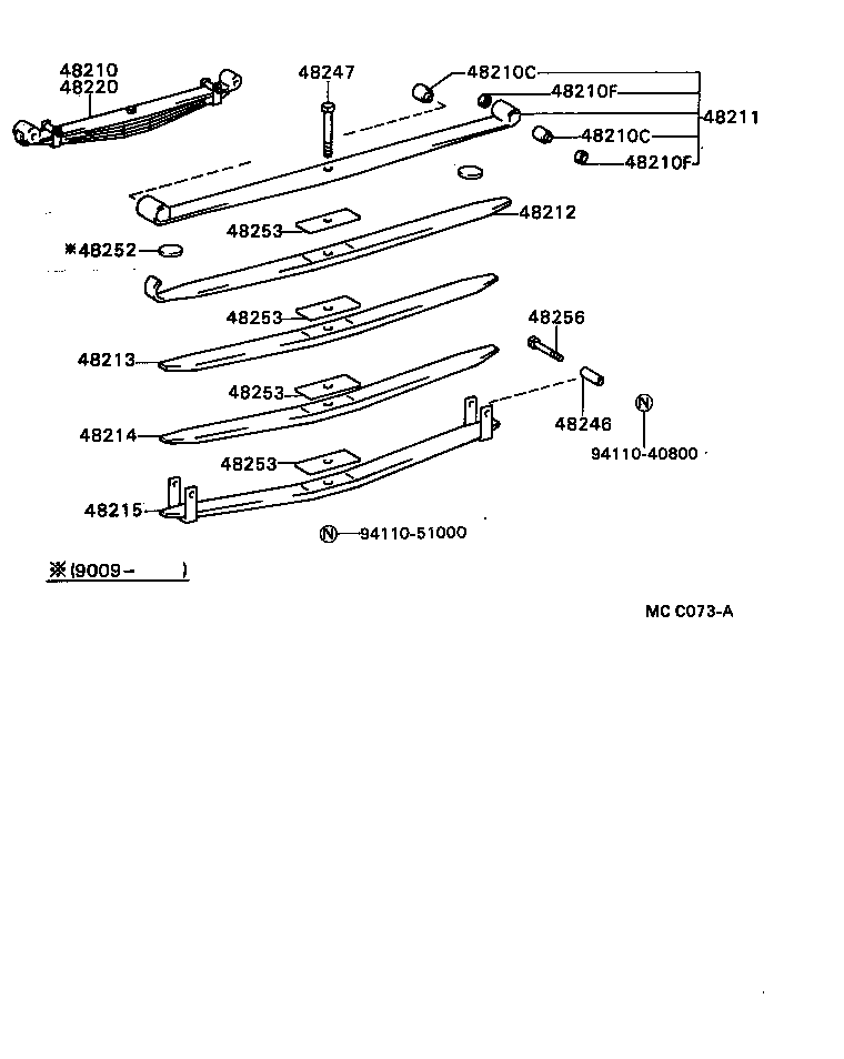  COASTER |  REAR SPRING SHOCK ABSORBER