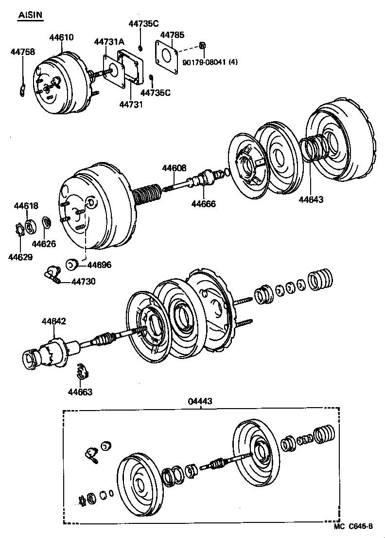  CROWN |  BRAKE BOOSTER VACUUM TUBE