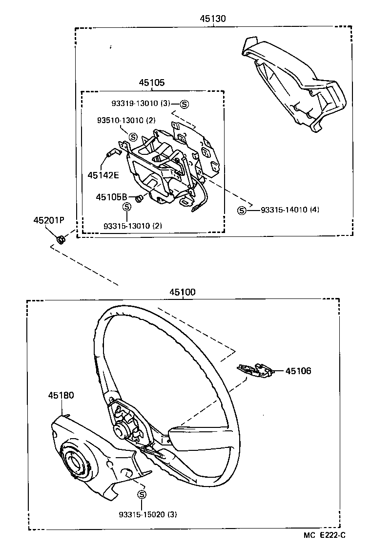  TERCEL |  STEERING WHEEL