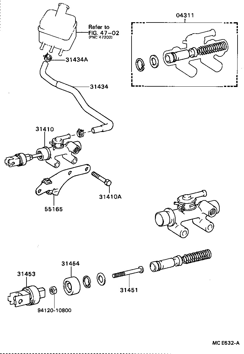  DYNA |  CLUTCH MASTER CYLINDER