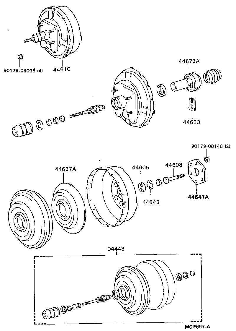  DYNA |  BRAKE BOOSTER VACUUM TUBE