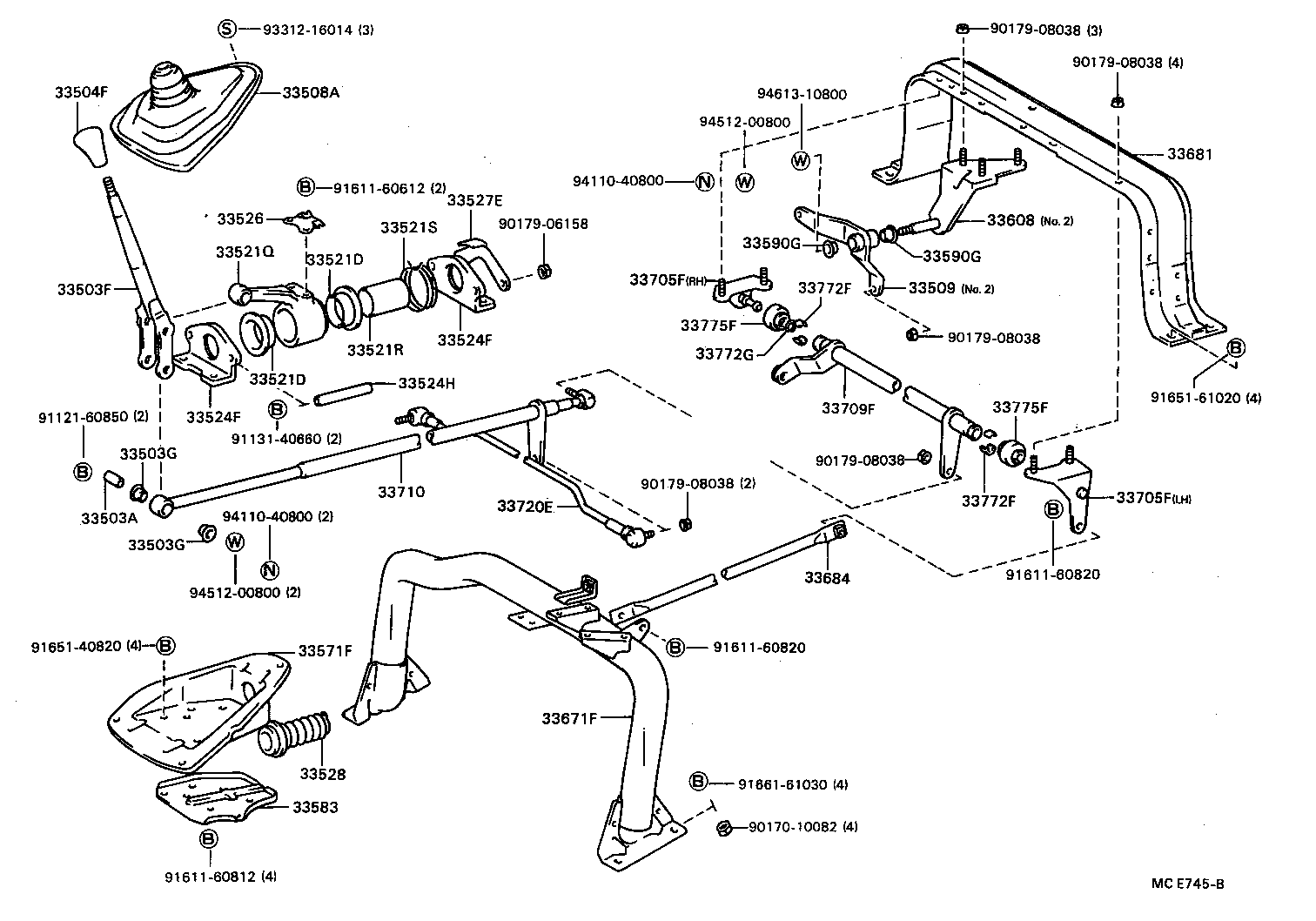  DYNA |  SHIFT LEVER RETAINER