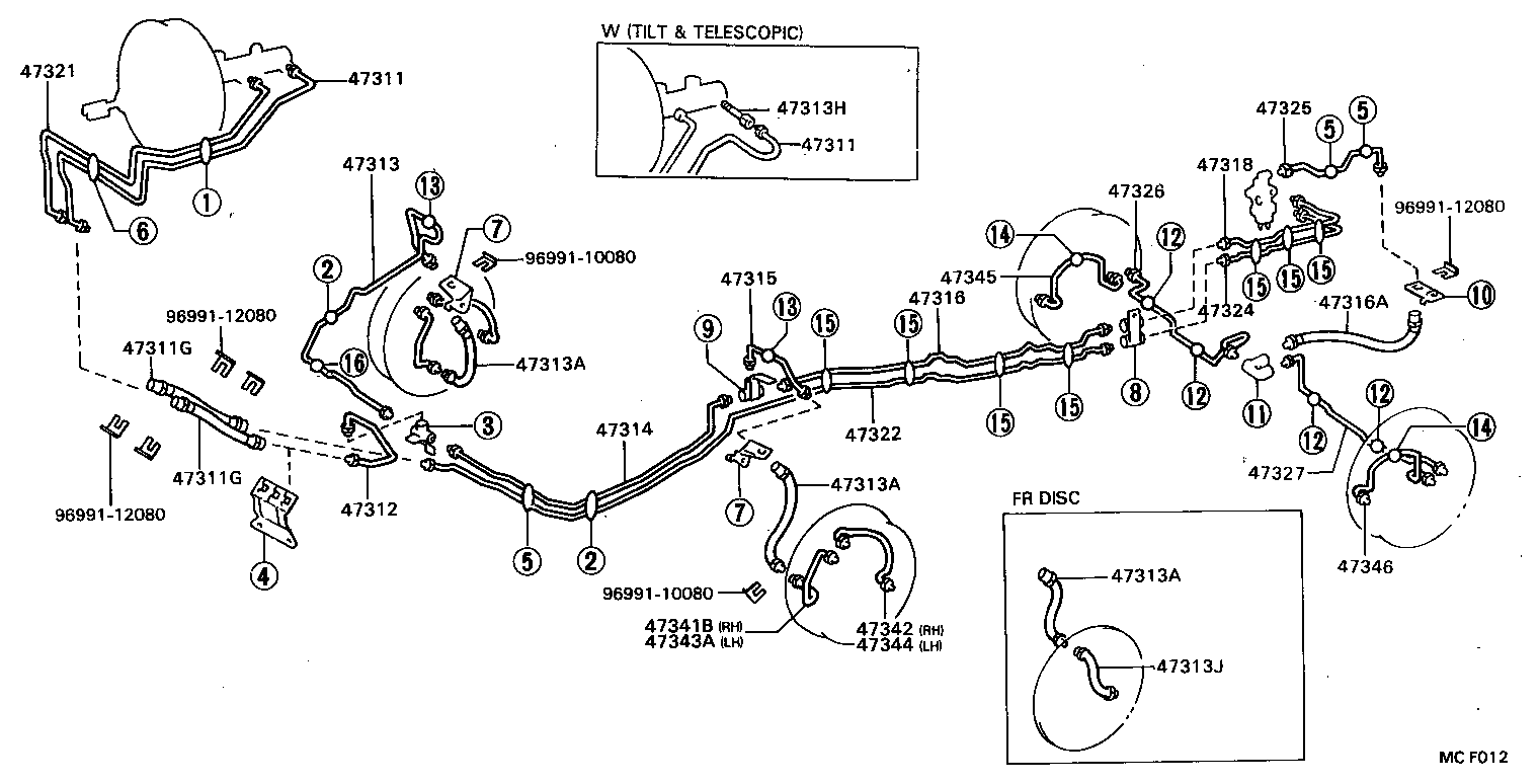  DYNA |  BRAKE TUBE CLAMP