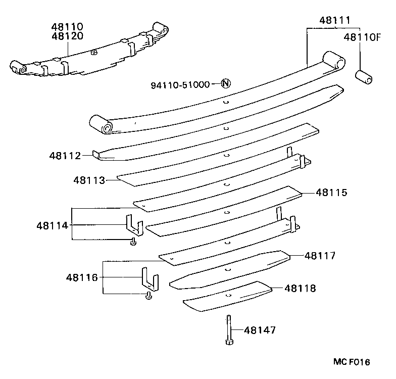  DYNA |  FRONT SPRING SHOCK ABSORBER