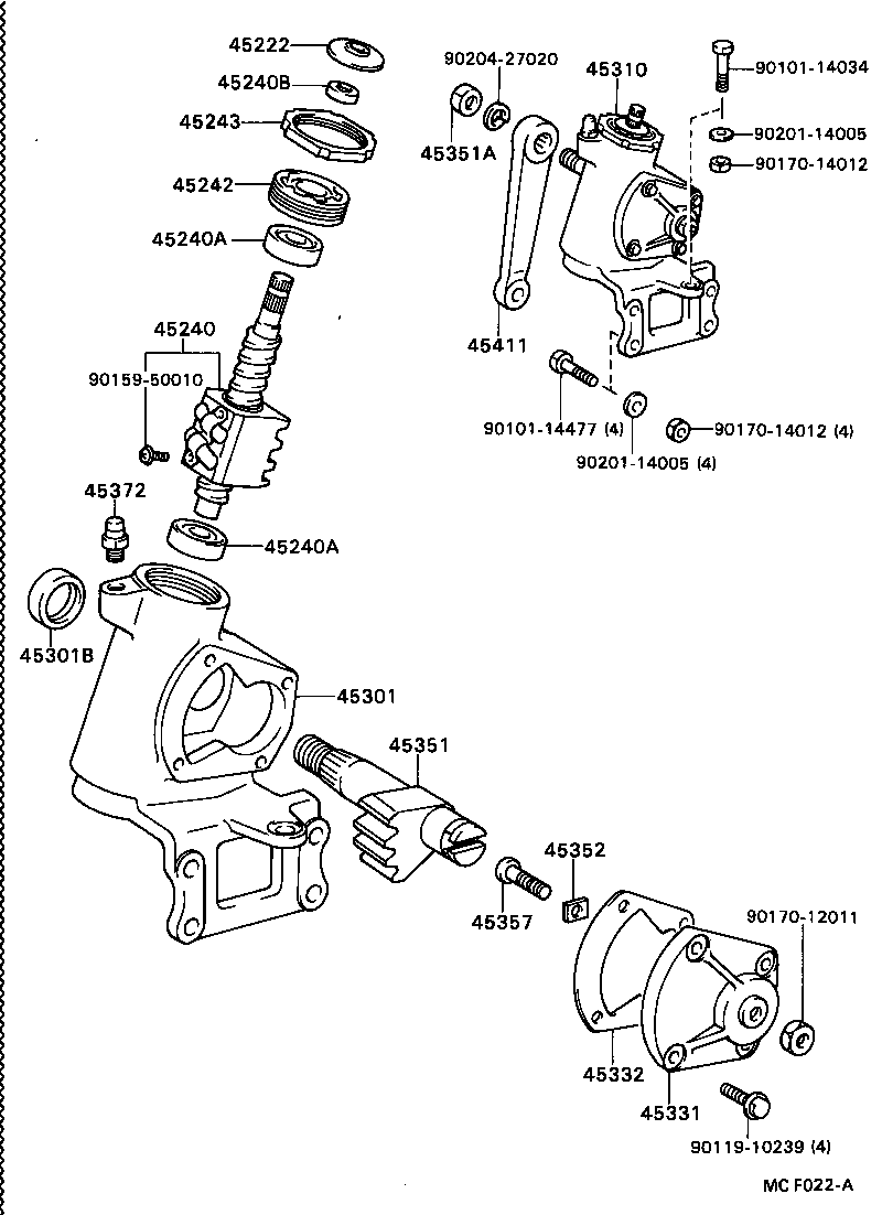  DYNA |  FRONT STEERING GEAR LINK