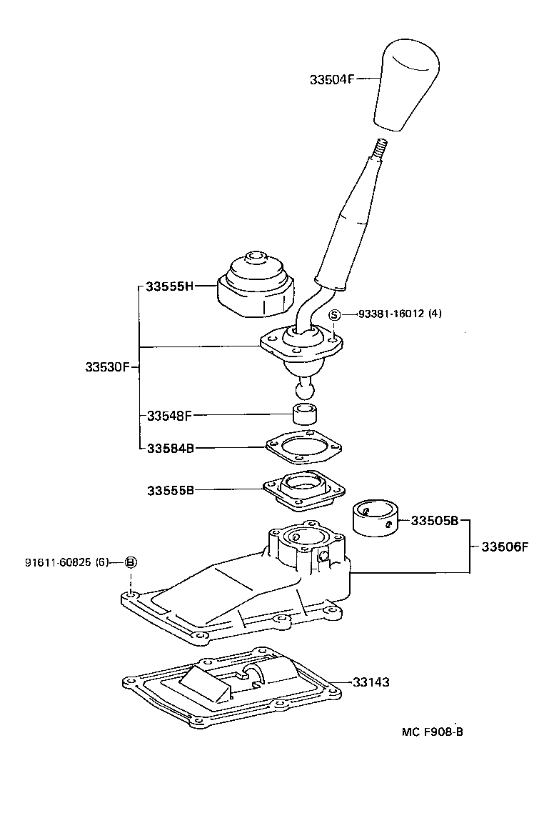  CRESSIDA WAGON |  SHIFT LEVER RETAINER