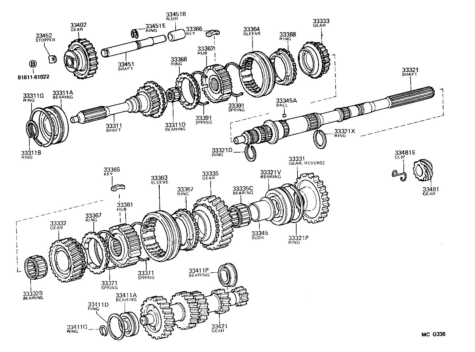  4 RUNNER TRUCK |  TRANSMISSION GEAR MTM