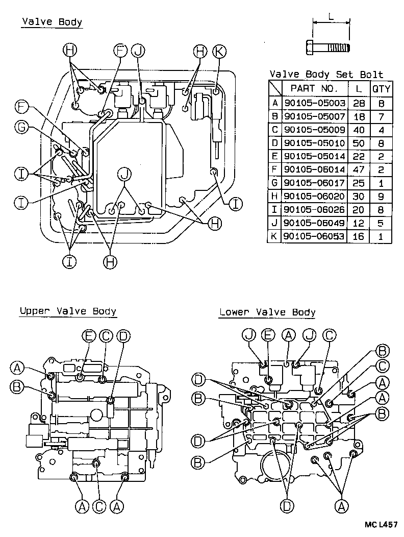  PASEO |  VALVE BODY OIL STRAINER ATM