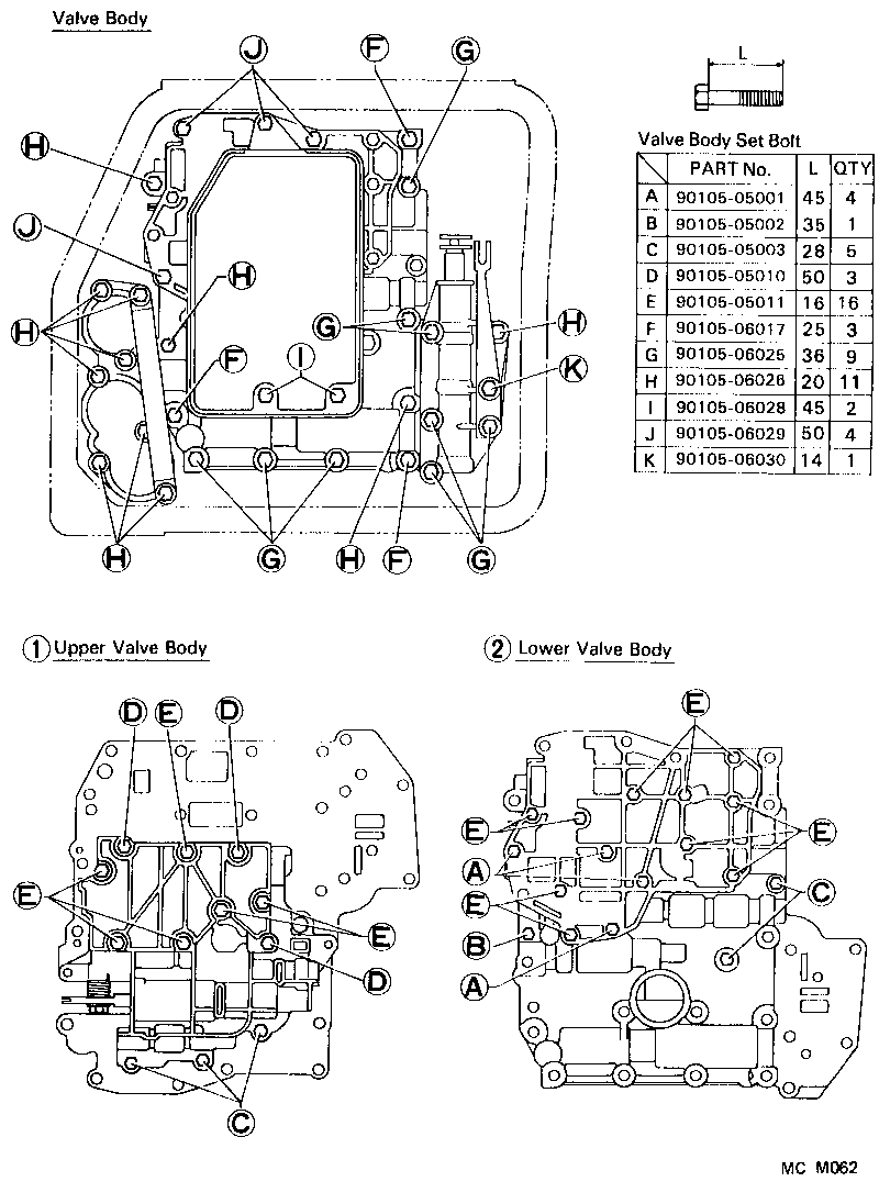  COROLLA JPP |  VALVE BODY OIL STRAINER ATM