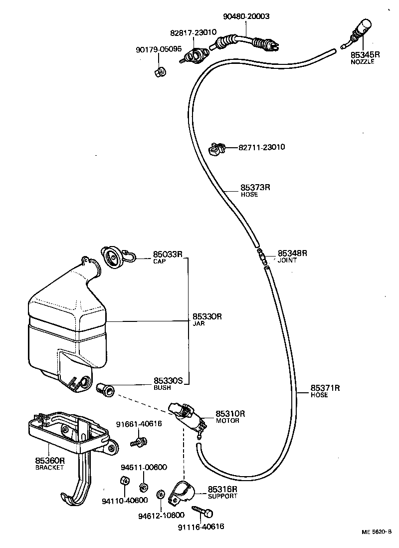  CRESSIDA |  REAR WASHER