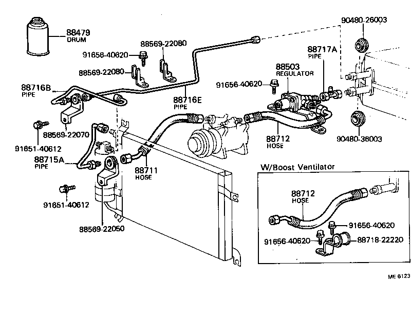  CRESSIDA |  HEATING AIR CONDITIONING COOLER PIPING