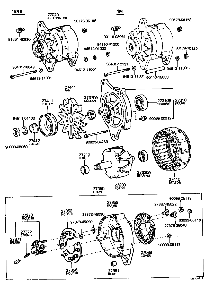  CRESSIDA |  ALTERNATOR