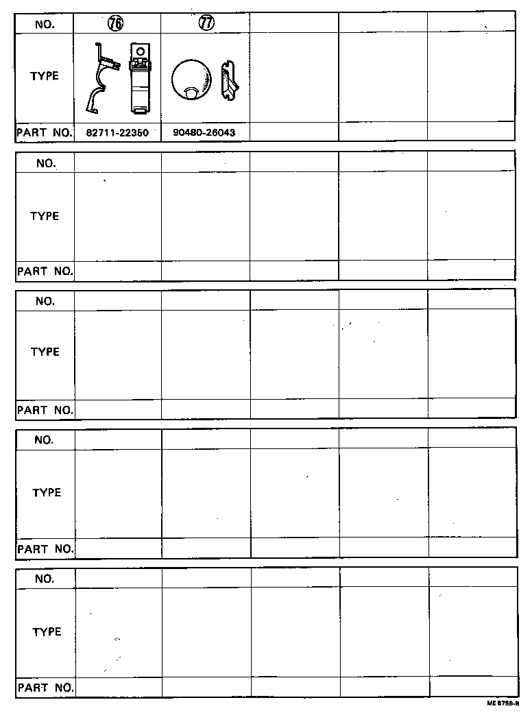  CRESSIDA |  WIRING CLAMP