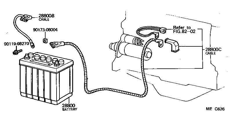  HIACE |  BATTERY BATTERY CABLE