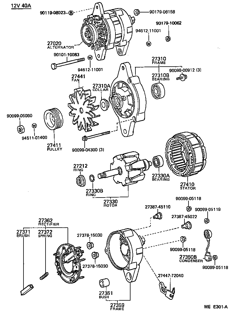  LITEACE |  ALTERNATOR