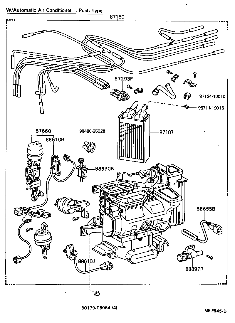  CRESSIDA |  HEATING AIR CONDITIONING HEATER UNIT BLOWER