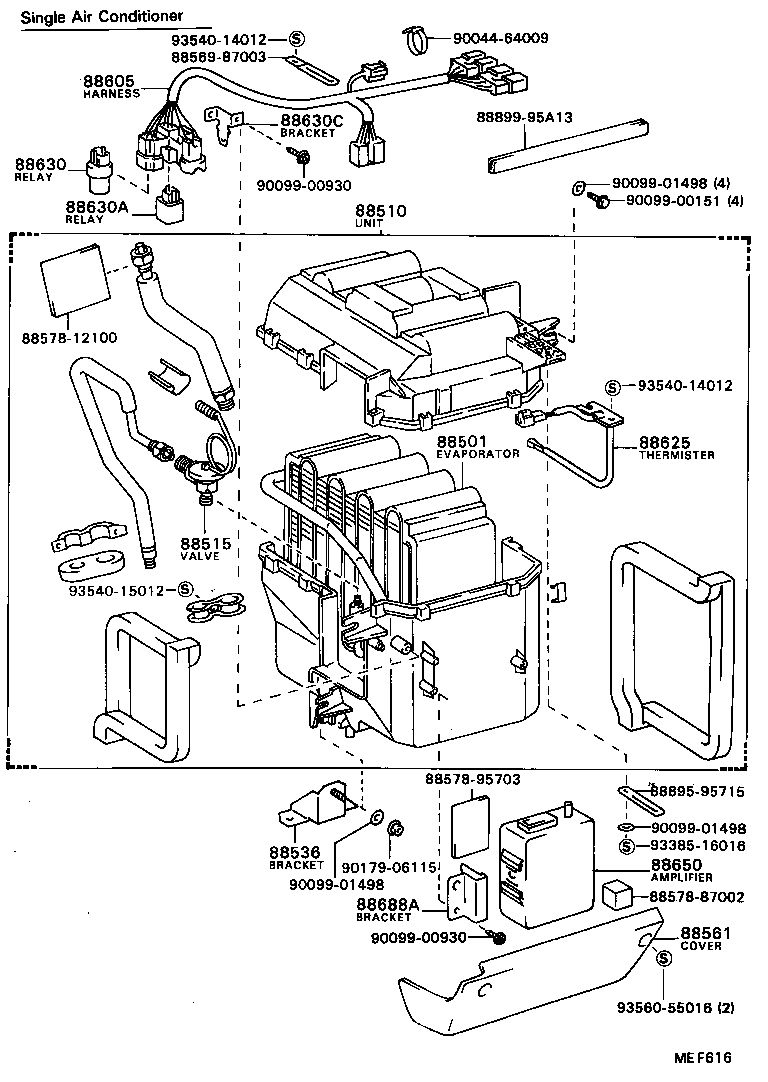  MODEL F |  HEATING AIR CONDITIONING COOLER UNIT