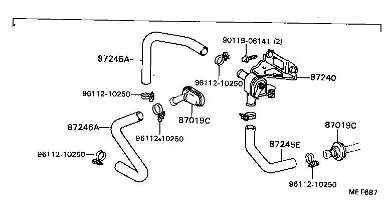  CRESSIDA |  HEATING AIR CONDITIONING WATER PIPING