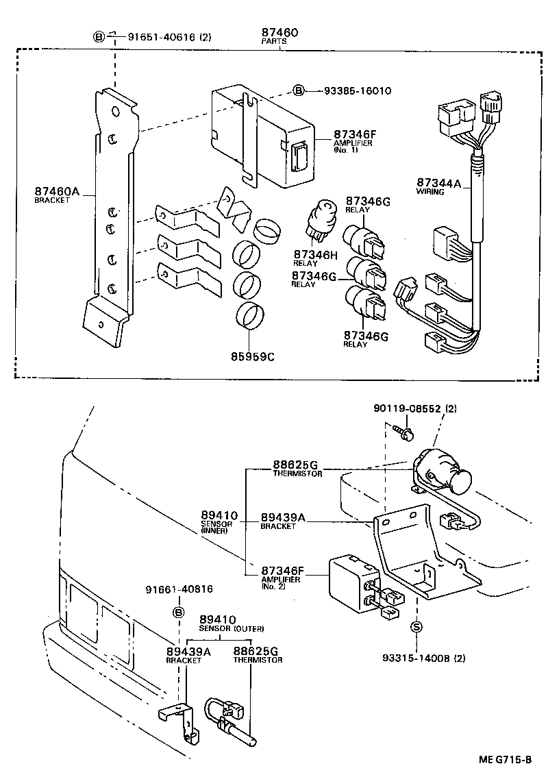  COASTER |  HEATING AIR CONDITIONING CONTROL AIR DUCT