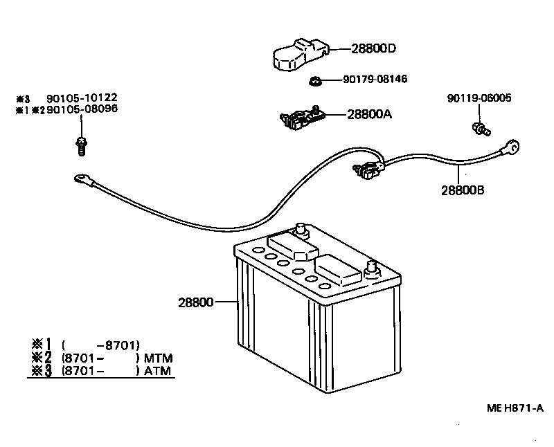  CAMRY |  BATTERY BATTERY CABLE