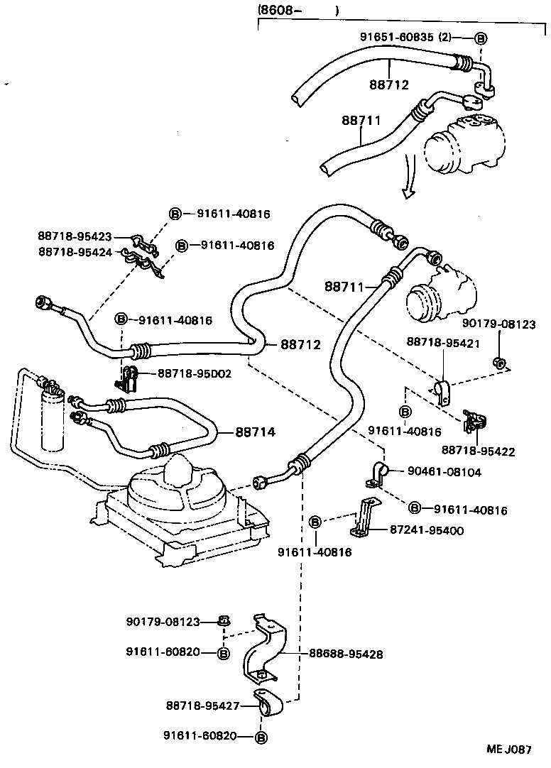  DYNA |  HEATING AIR CONDITIONING COOLER PIPING