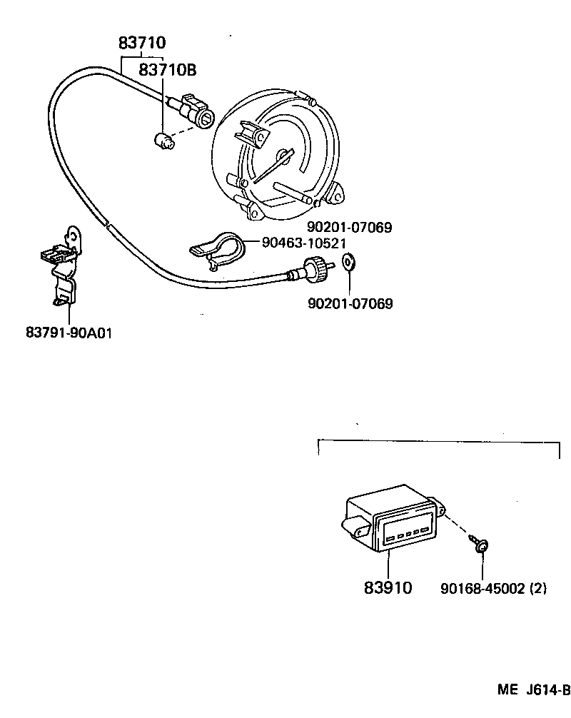  LAND CRUISER 60 62 |  METER