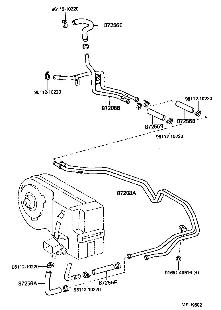  LAND CRUISER 70 |  HEATING AIR CONDITIONING WATER PIPING