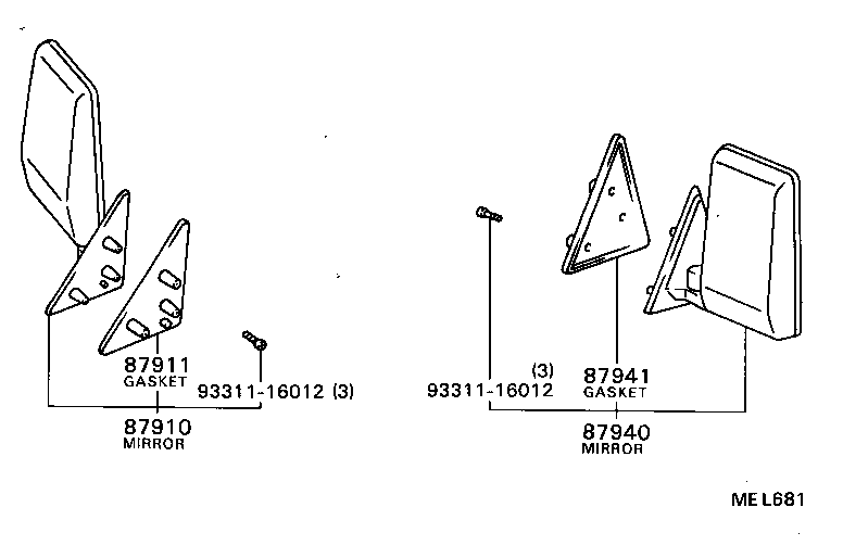  MODEL F |  MIRROR