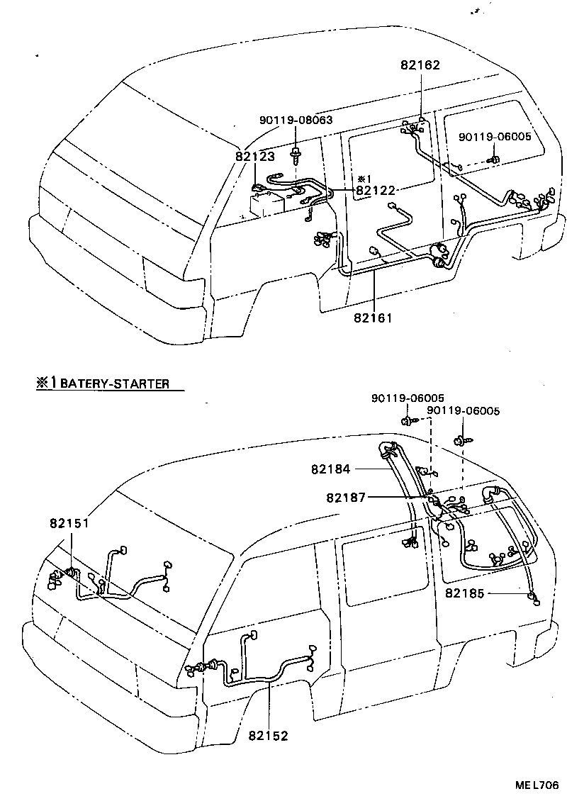  MODEL F |  WIRING CLAMP