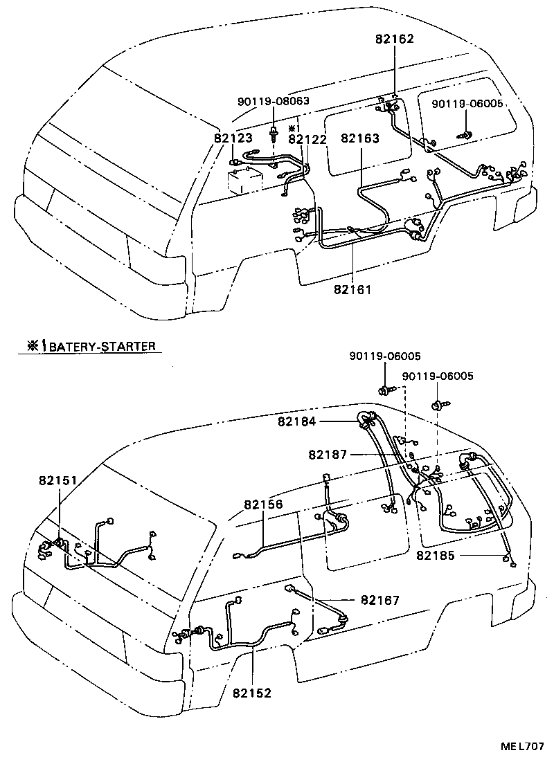  MODEL F |  WIRING CLAMP