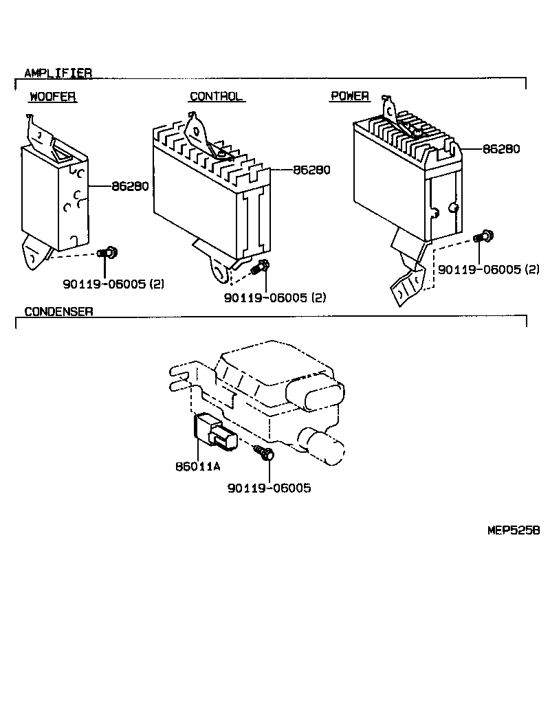  MR2 |  RADIO RECEIVER AMPLIFIER CONDENSER