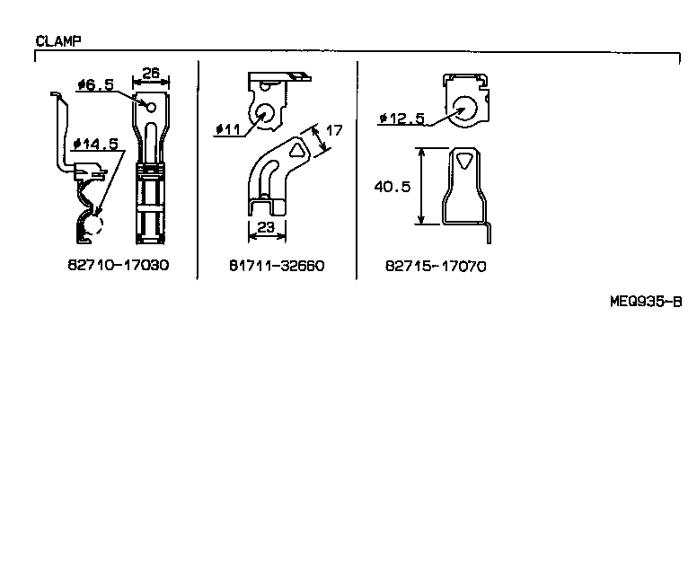  MR2 |  WIRING CLAMP