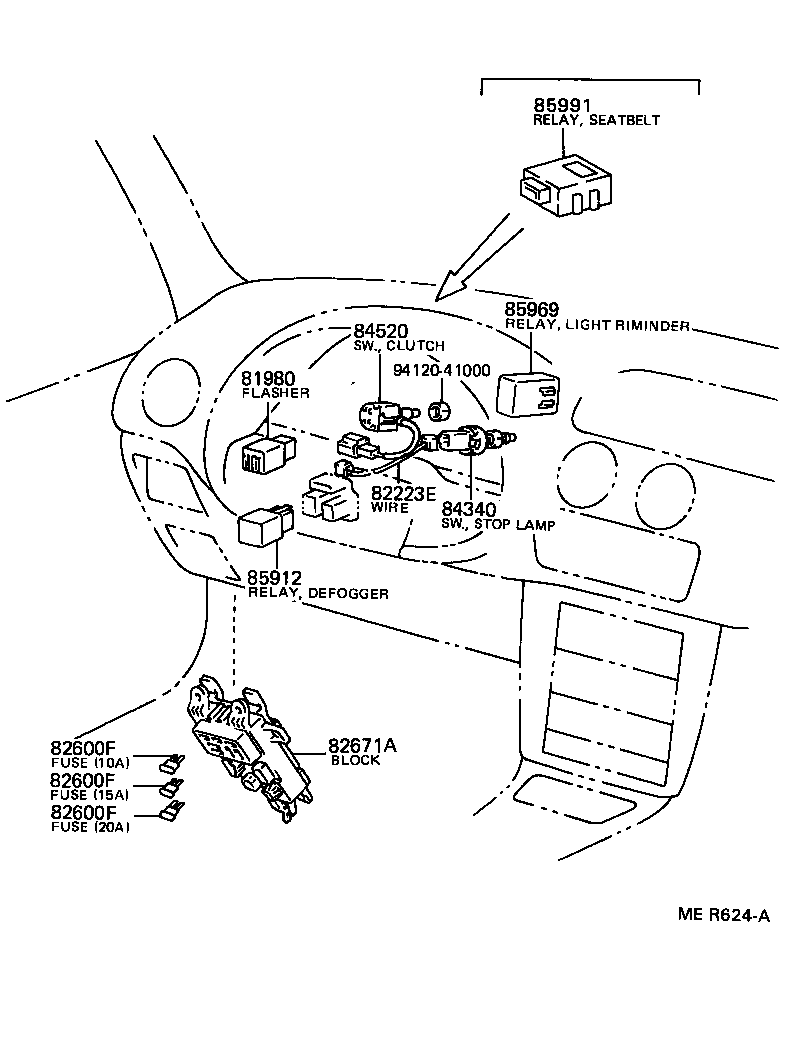  PASEO |  SWITCH RELAY COMPUTER