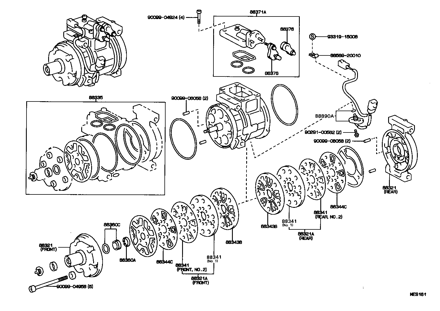  CELICA |  HEATING AIR CONDITIONING COMPRESSOR