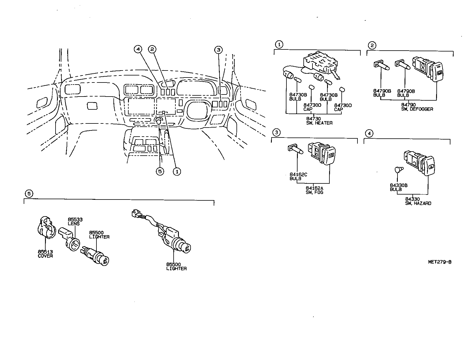  LITEACE VAN WAGON |  SWITCH RELAY COMPUTER