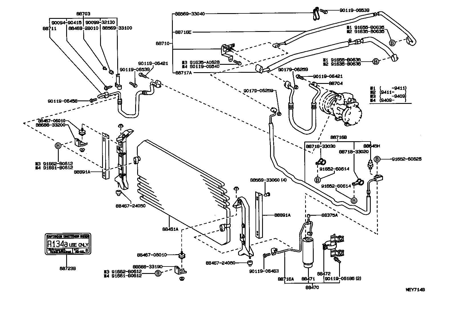  CAMRY JPP |  HEATING AIR CONDITIONING COOLER PIPING