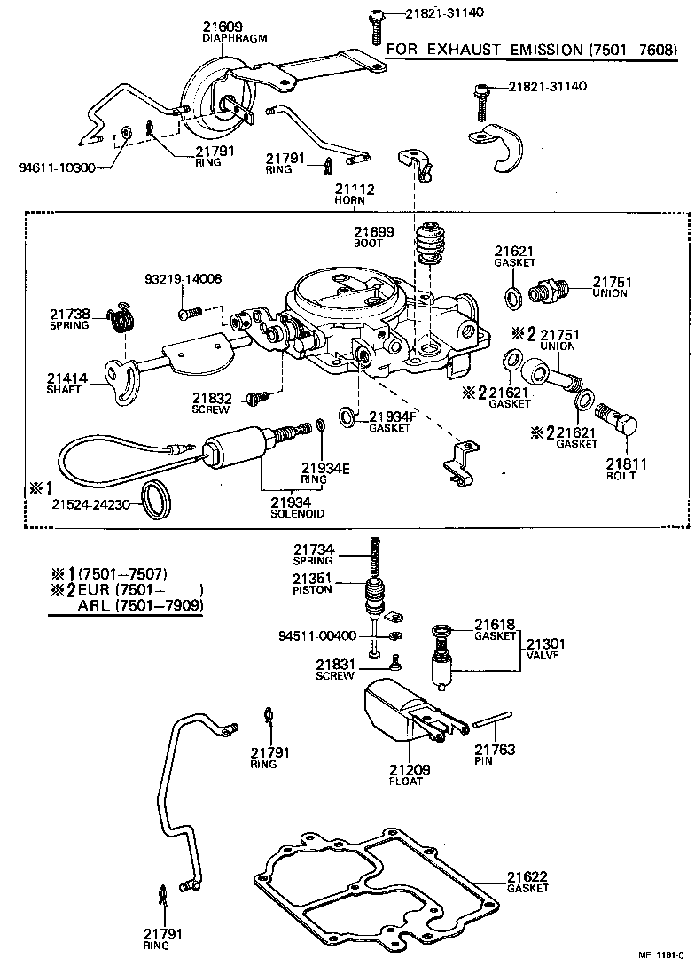  LAND CRUISER 40 50 |  CARBURETOR