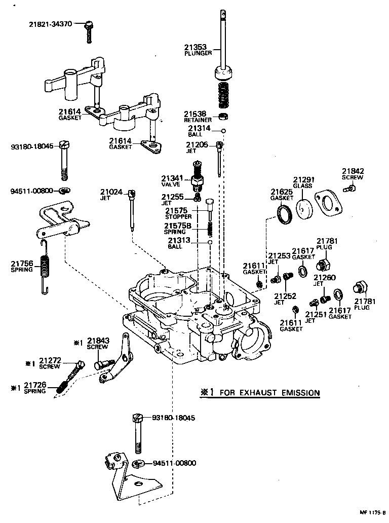  LAND CRUISER 40 50 |  CARBURETOR