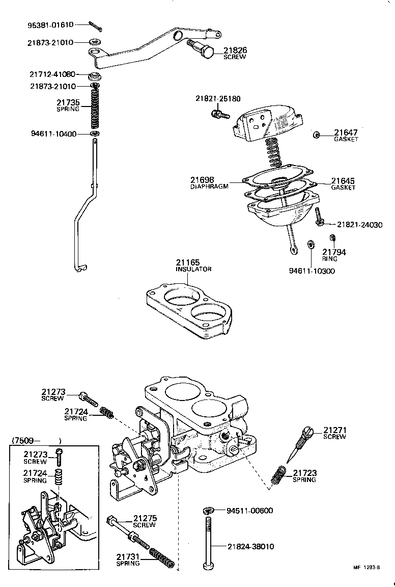  LAND CRUISER 40 50 |  CARBURETOR