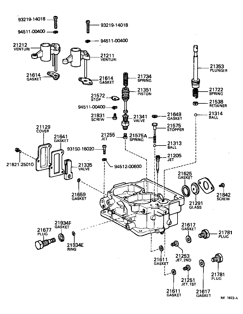  CRESSIDA |  CARBURETOR