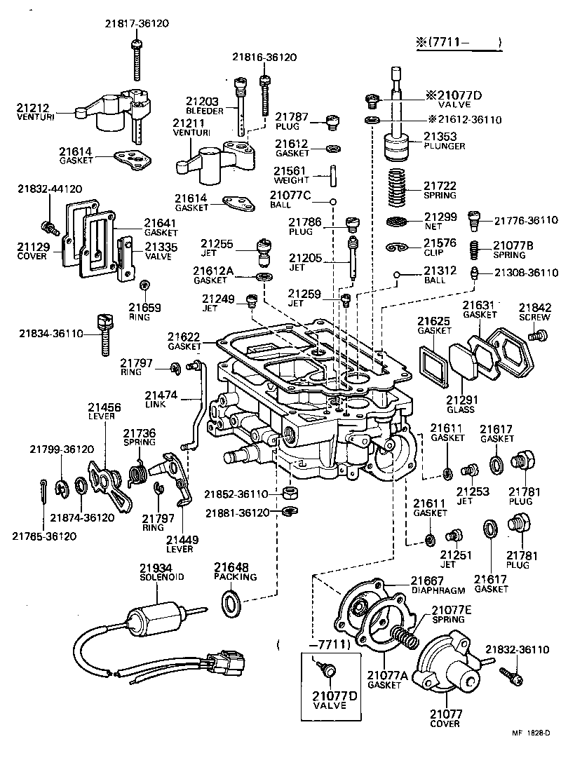  CRESSIDA |  CARBURETOR