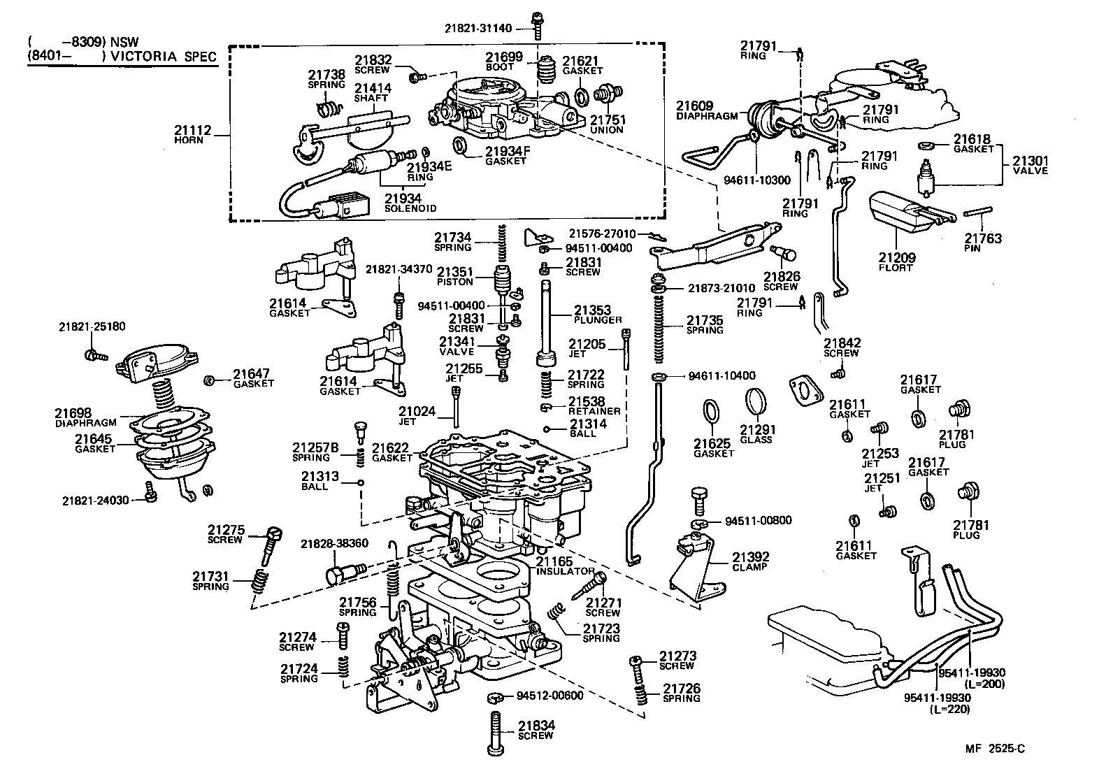  LAND CRUISER 40 |  CARBURETOR